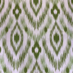 Cosmo Print (Dupioni) Table Linen in Avocado