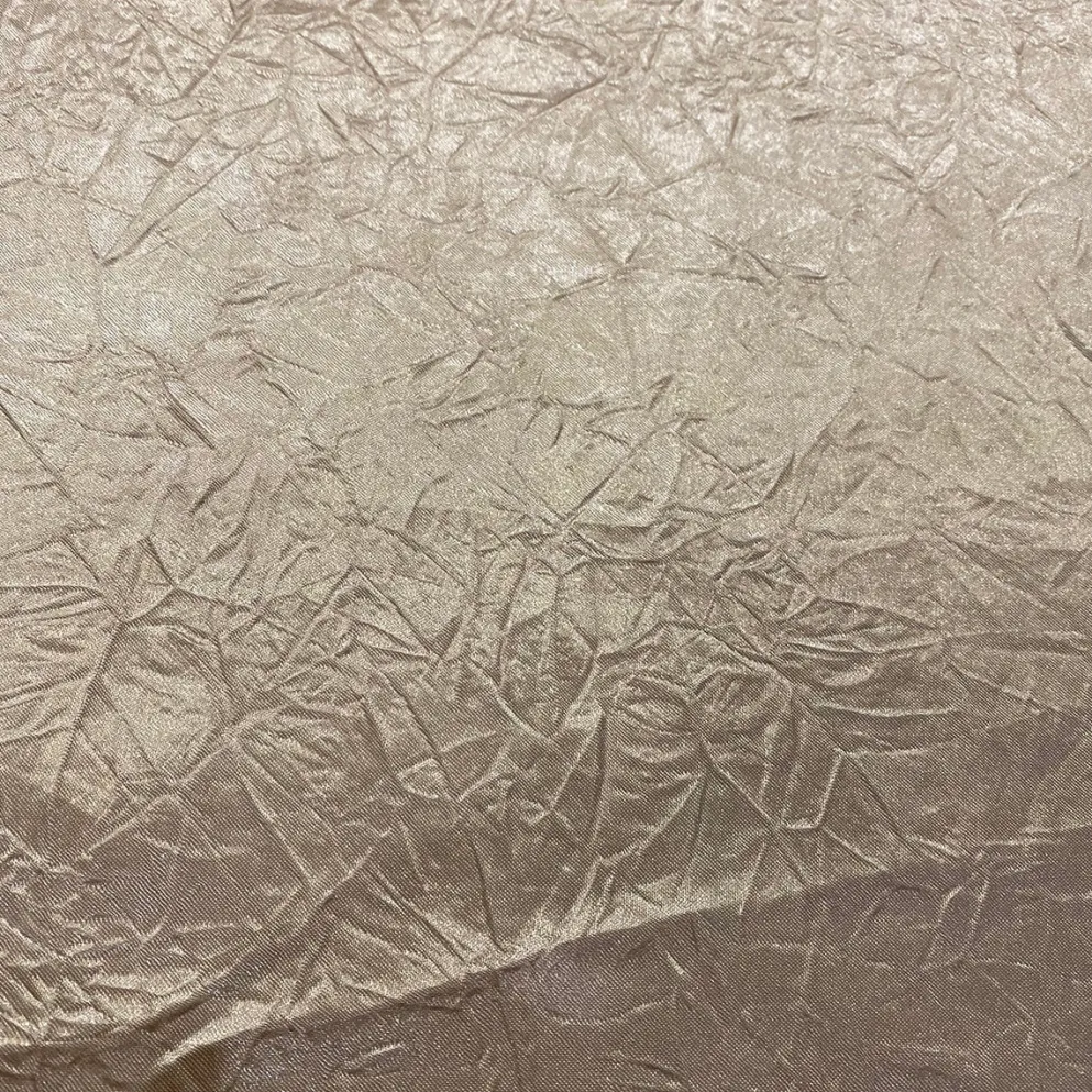 Crush Satin (Bichon) Table Linen in Cappucino 47