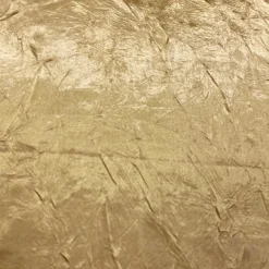 Crush Satin (Bichon) Table Linen in Gold 901