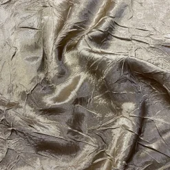 Crush Satin (Bichon) Table Linen in Bone