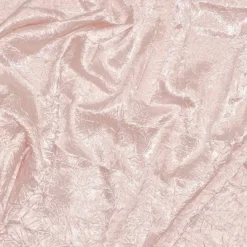 Crush Satin (Bichon) Table Linen in Rose Powder
