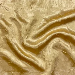 Crush Satin (Bichon) Table Linen in Gold 902