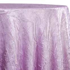 Crush Satin (Bichon) Table Linen in Lavender 468