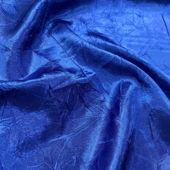 Crush Satin (Bichon) Table Linen in Royal 340