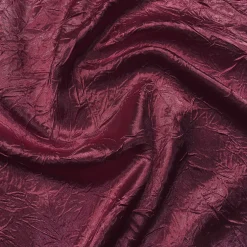 Crush Satin (Bichon) Table Linen in Burgundy 232