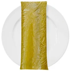 Crush Satin (Bichon) Table Napkin in Spa Sorbet 615