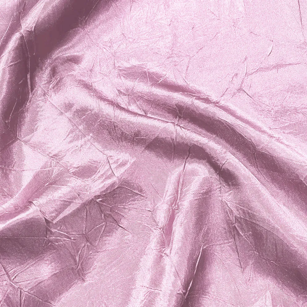 Crush Satin (Bichon) Table Napkin in Pink 156