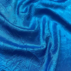 Crush Satin (Bichon) Table Runner in Turquoise 31