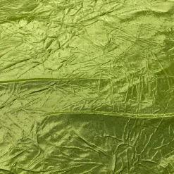 Crush Satin (Bichon) Table Runner in Lime 37