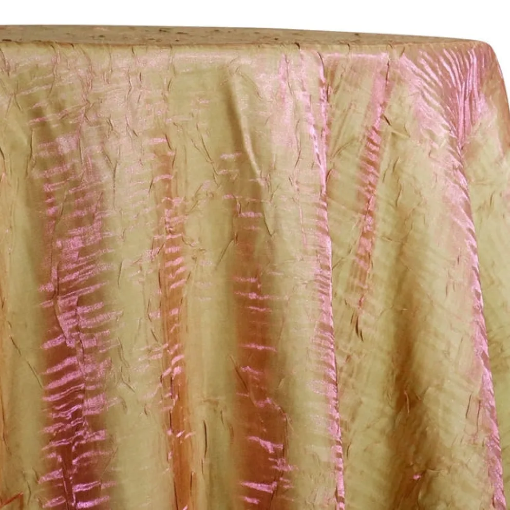Crush Shimmer (Galaxy) Table Linen in Green pink 23