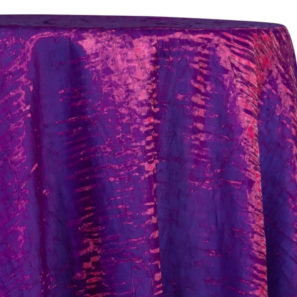Crush Shimmer (Galaxy) Table Linen in Violet 21