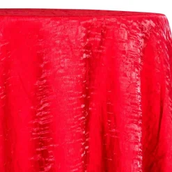 Crush Shimmer (Galaxy) Table Linen in Rio Red 37