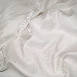 Crush Shimmer (Galaxy) Table Linen in White