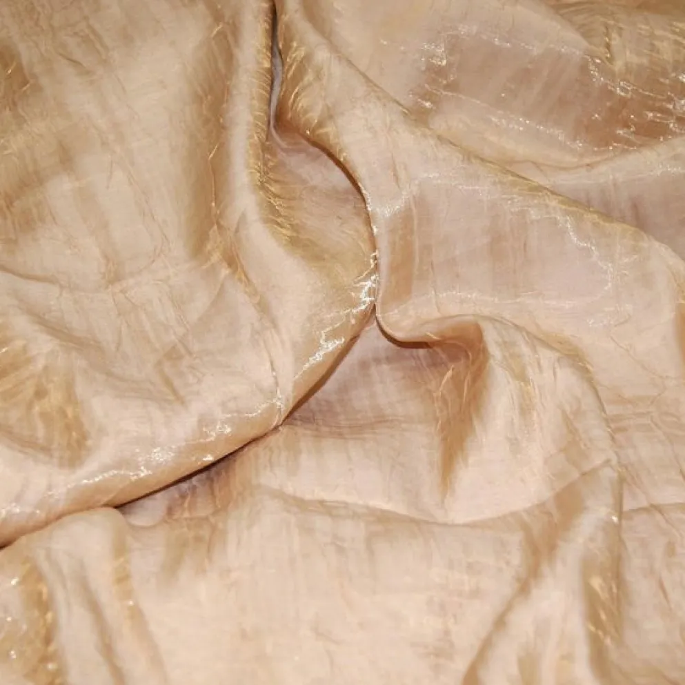 Crush Shimmer (Galaxy) Table Linen in Taupe 27