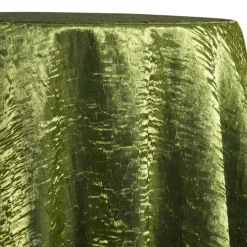Crush Shimmer (Galaxy) Table Linen in Moss 15