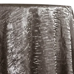 Crush Shimmer (Galaxy) Table Linen in Charcoal 07