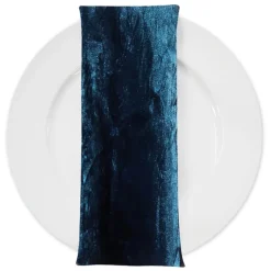 Crush Shimmer (Galaxy) Table Napkin in Teal 10