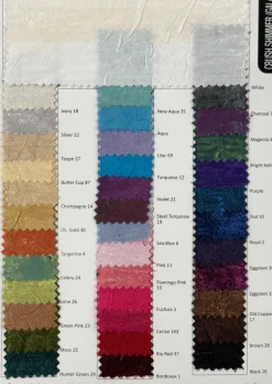 Crush Shimmer (Galaxy) Table Napkin in Magenta 8