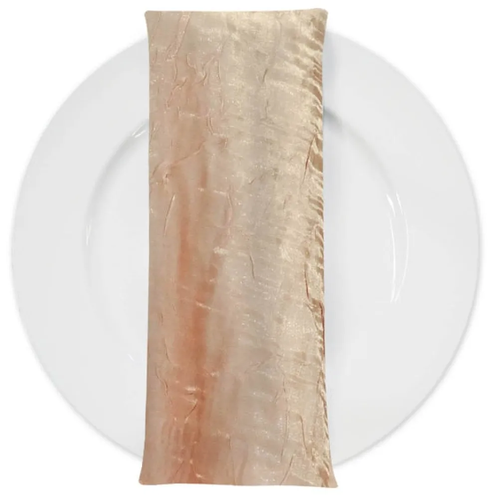 Crush Shimmer (Galaxy) Table Napkin in Taupe 27