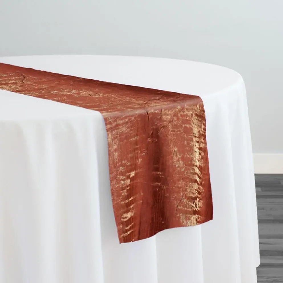 Crush Shimmer (Galaxy) Table Runner in Copper 17