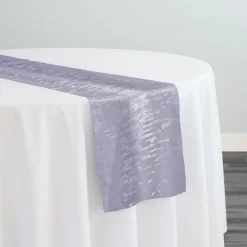 Crush Shimmer (Galaxy) Table Runner in Silver