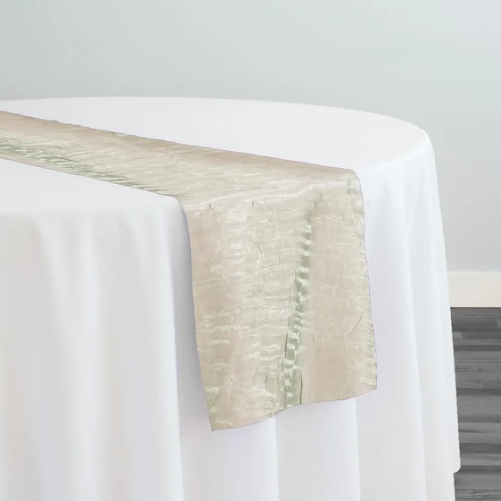 Crush Shimmer (Galaxy) Table Runner in Khaki 31