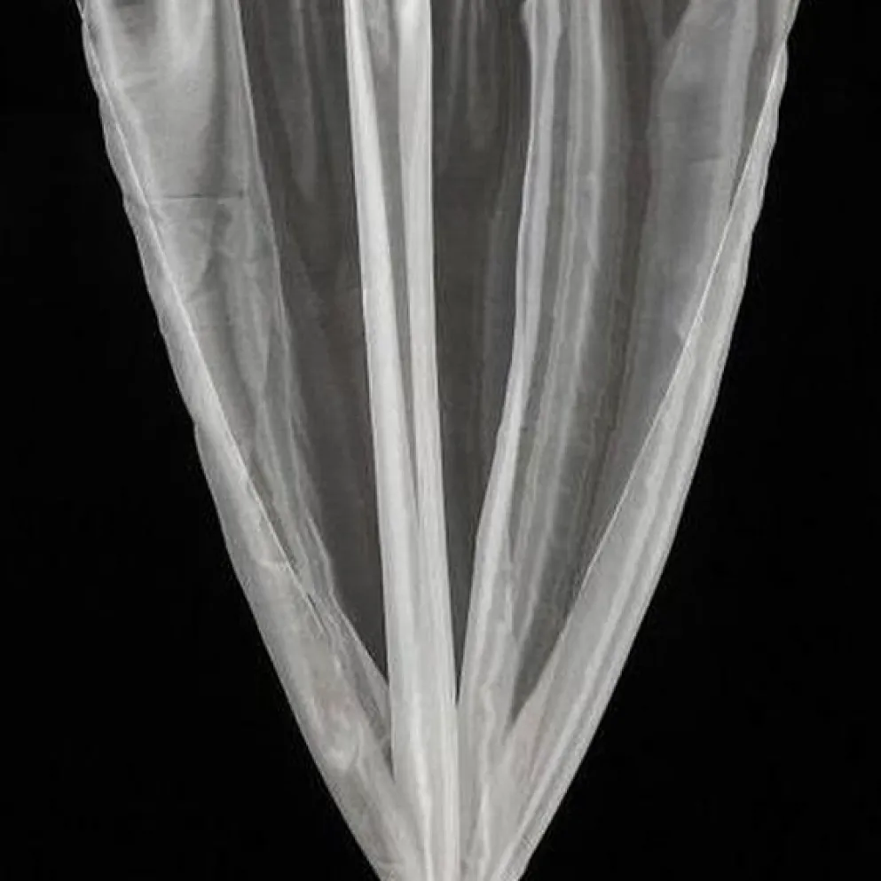 Crystal Organza Drapery Panels (58" Wide) / 64 Colors
