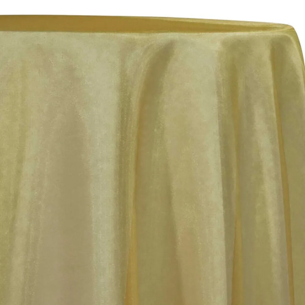 Crystal Organza Table Linen in Gold 901