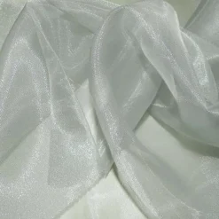 Crystal Organza Table Linen in Gray L 127