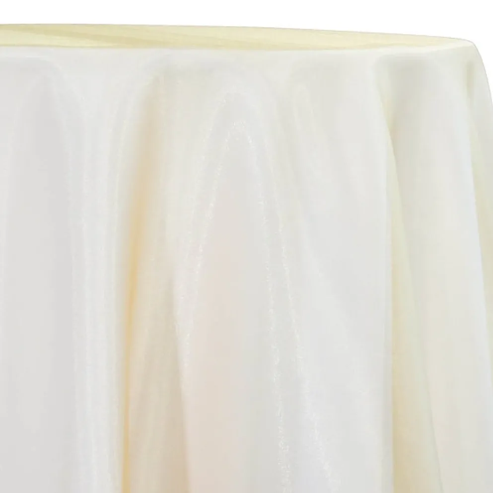 Crystal Organza Table Linen in Banana 202
