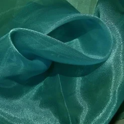 Crystal Organza Table Linen in Jade 390