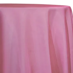 Crystal Organza Table Linen in Mauve 055