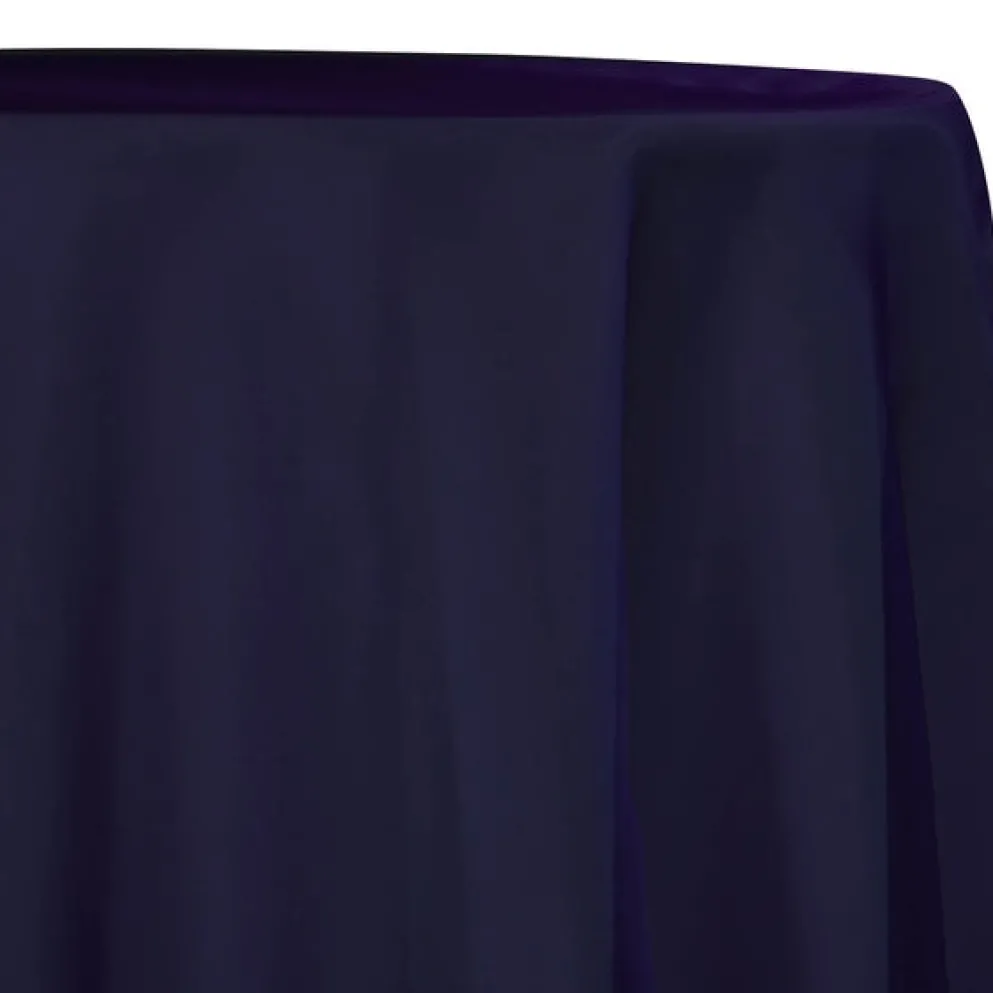 Crystal Organza Table Linen in Eggplant 387