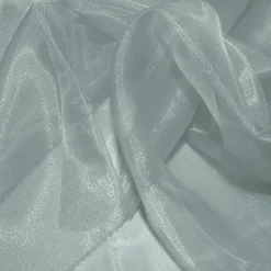 Crystal Organza Table Linen in Silver 220