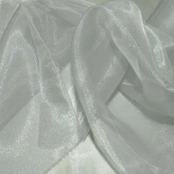 Crystal Organza Table Linen in Silver 922