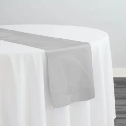 Crystal Organza Table Runner in White 700