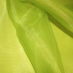 Crystal Organza Table Runner in Lime 994