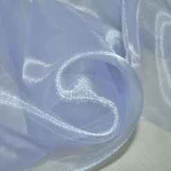 Crystal Organza Table Runner in Blue D 208