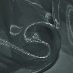 Crystal Organza Table Runner in Charcoal 765