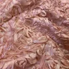 Curly Satin (w/ Poly Lining) Table Napkin in Dusty Rose