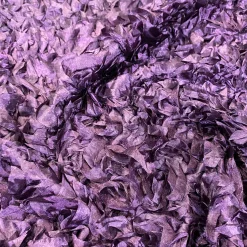 Curly Satin (w/ Poly Lining) Table Napkin in Plum