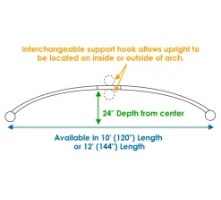 Curved Crossbar (Bar Only)