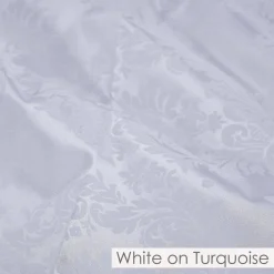 Damask Flocking Taffeta