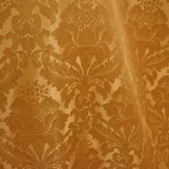 Damask Poly Table Linen in Gold 1326