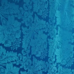 Damask Poly Table Linen in Turquoise 1140