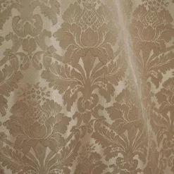 Damask Poly Table Runner in Taupe 1189