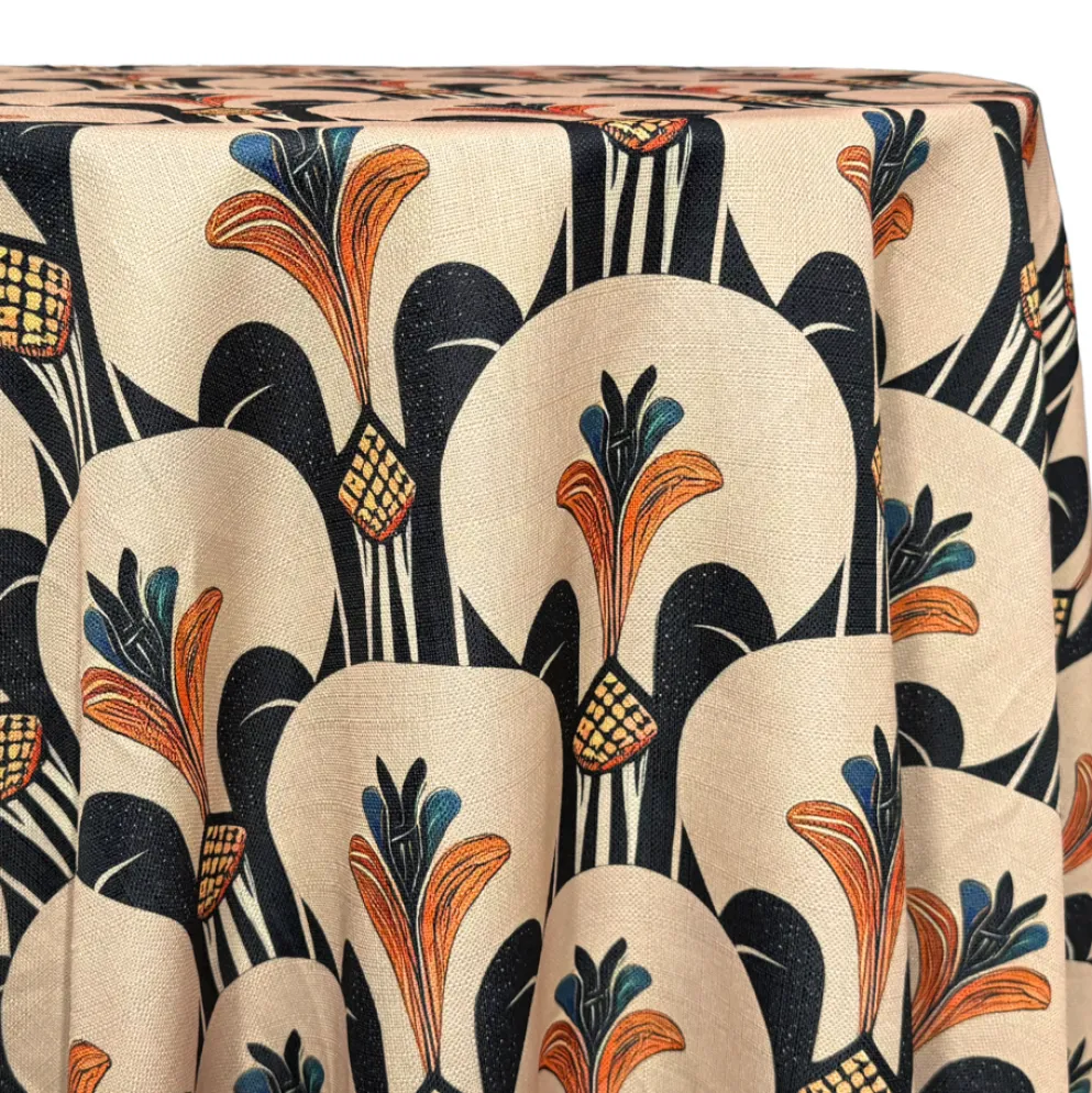 Deco Art (Slub Print) Table Linen