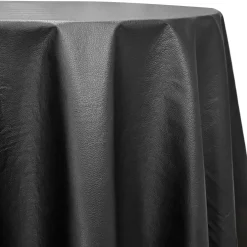 Deco Leather Table Linen in Black