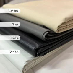 Deco Leather Table Napkin in Cream