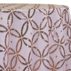 Delano Sequins Table Linen in Blush